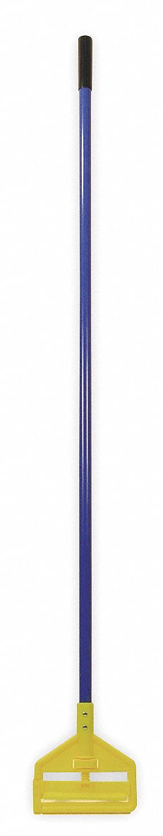 WET MOP HANDLE,60 IN L,BLUE