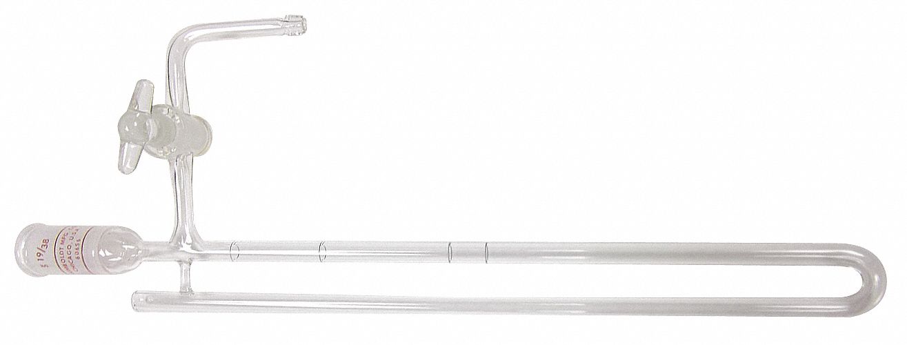 Monometer U-tube, Calibrated