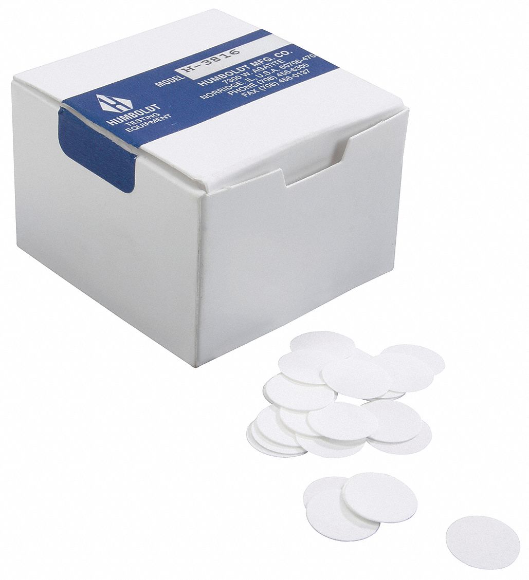 GRAINGER APPROVED Filter Paper Discs, PK 500 - 5MZC7|5MZC7 - Grainger