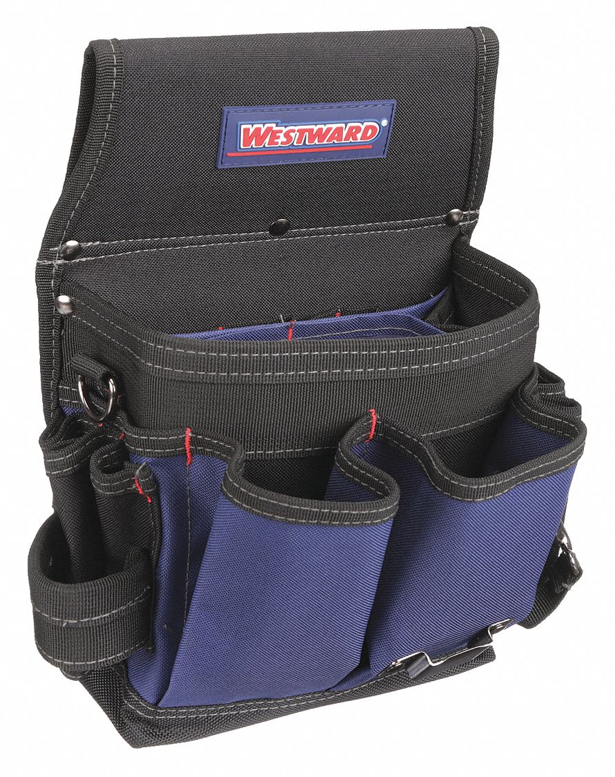 ELECTRICIANS TOTE,OPEN TOP,9-1/2 IN