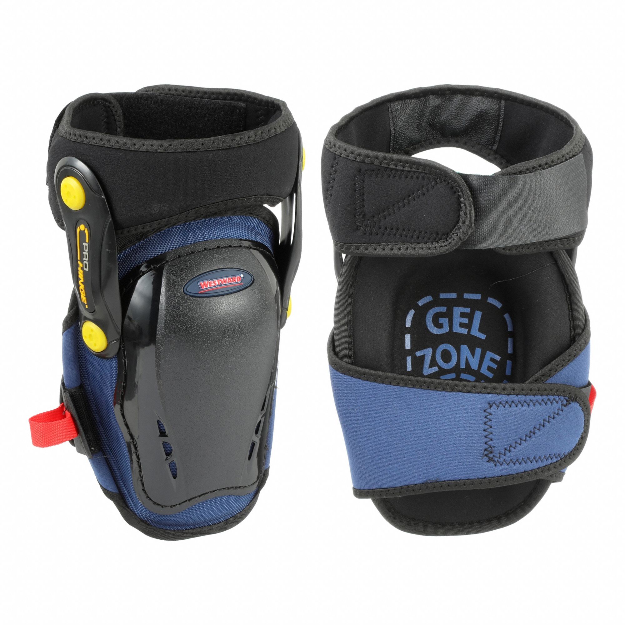 Knee Pad: Universal, 2 Straps, Hook-and-Loop, 1 PR