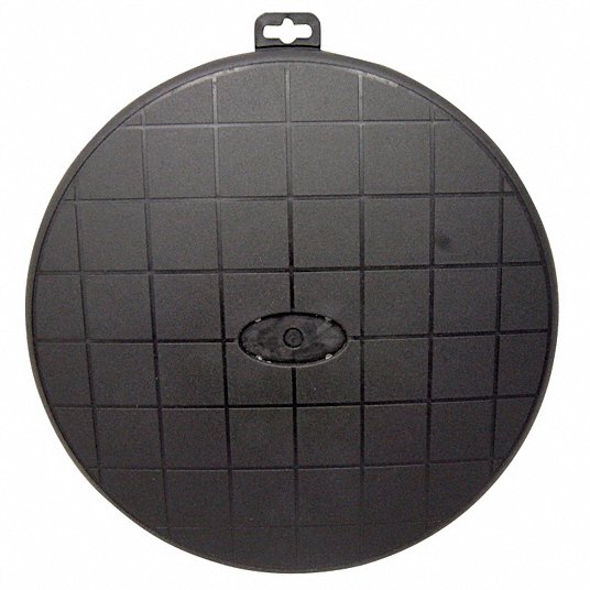 Bucket Lid: Plastic, Black, For Use With 3 and 5 Gallon Bucket
