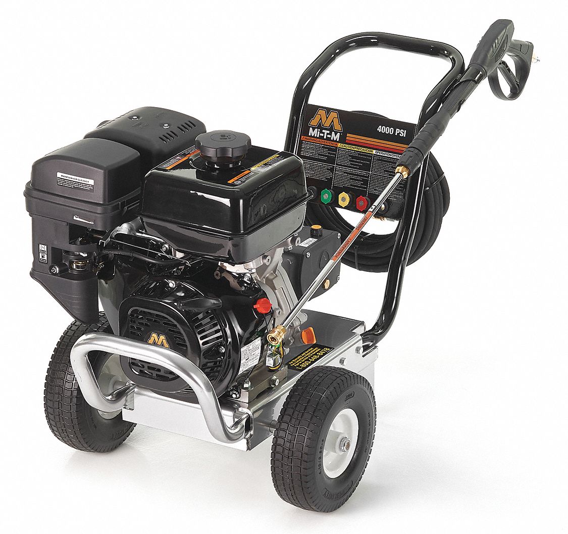 PRESSURE WASHER,GAS,4000 PSI,13.5 HP