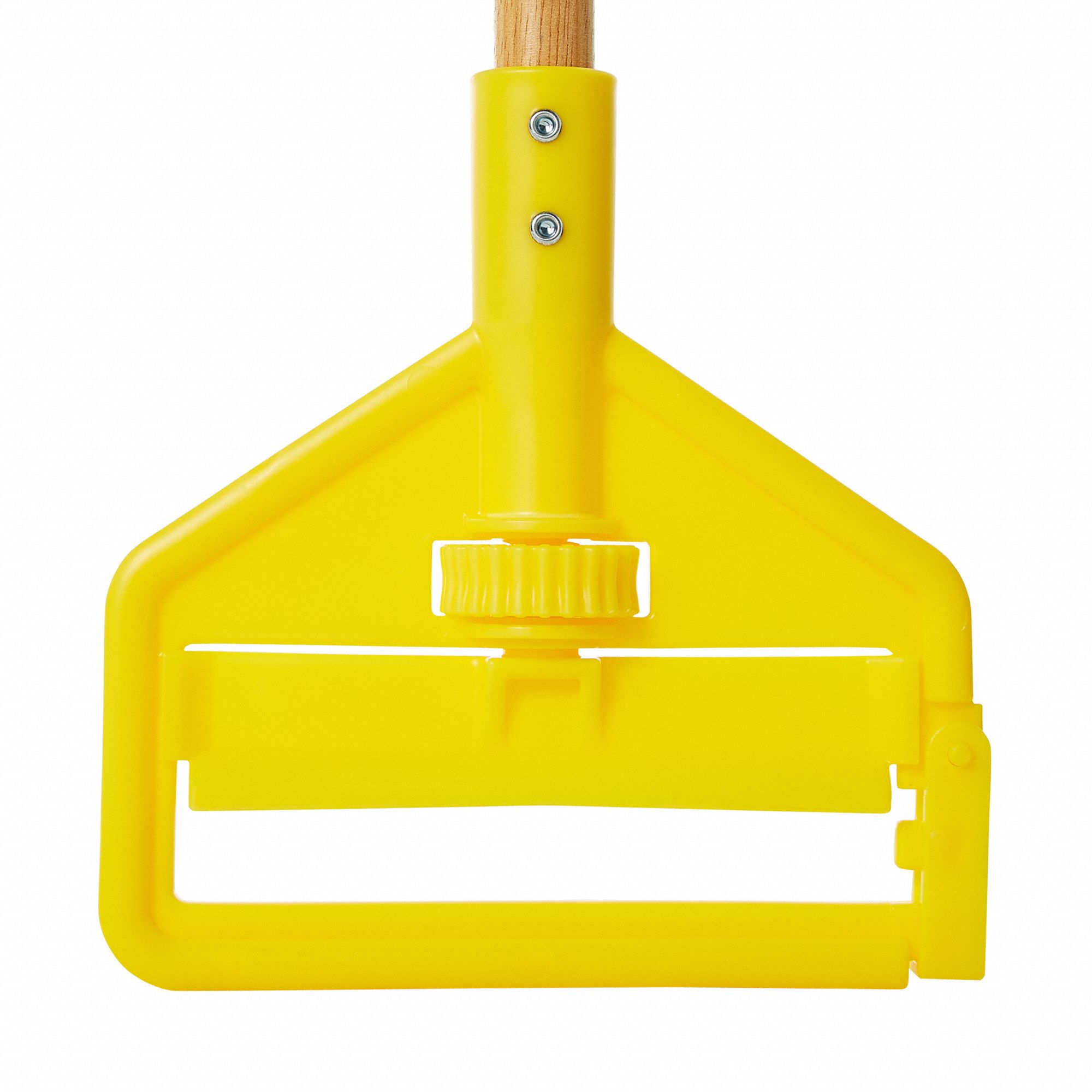 Rubbermaid H115 Invader 54" Side-Gate Wet-Mop Handle RCPH115 Natural/Yellow 