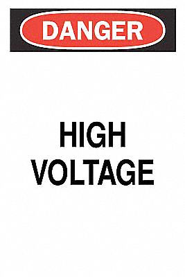 ELECTRICAL HAZARD SIGN