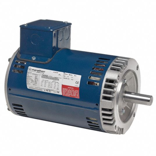 Mtr, 3 Ph, 1 HP, 1725, 208-230/460V, Eff 79.2