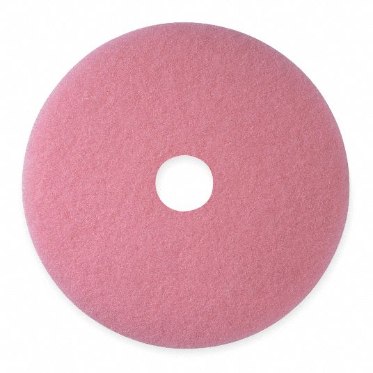 3M, Red, 20 in Floor Pad Size, Burnishing Pad 5ND303600 Grainger