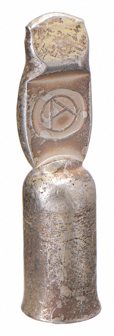 Power Connector Contact: Crimp, Silver, 4/0 ga, Heavy