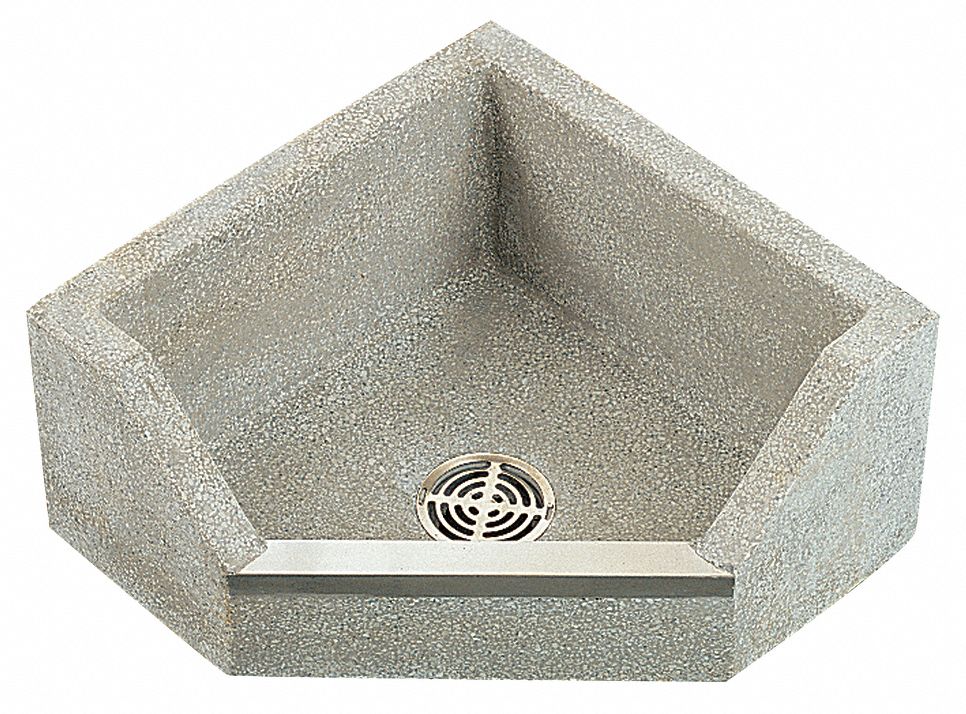 Fiat Products, Terrazzo, NeoCorner Mop Service Basin 5NFN5TSBC1610501 Grainger