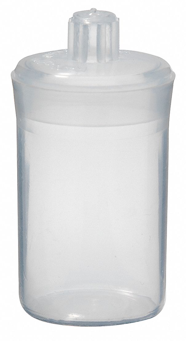 Weighing Bottle: Polypropylene, 0.8 fl oz Capacity - oz, 23 mL Capacity - mL, 30 mm Body Dia, Round