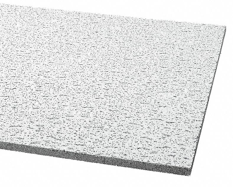 Ceiling Tile Width 24 Length 48 5 8 Thickness Mineral Fiber Pk 12