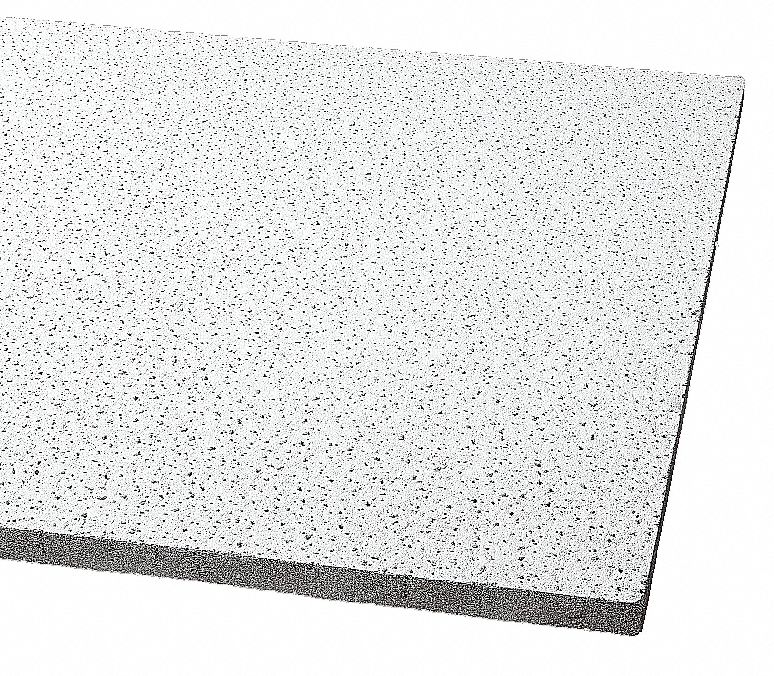 Ceiling Tile Width 24 Length 24 5 8 Thickness Mineral Fiber Pk 16