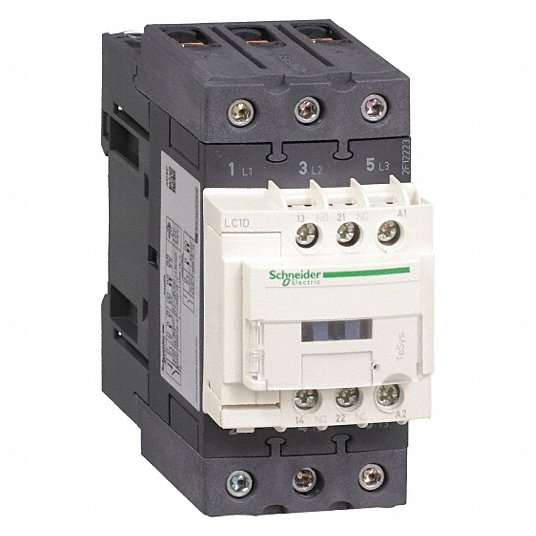 24V AC IEC Magnetic Contactor; No. of Poles 3, Reversing: No, 40 A Full Load Amps-Inductive