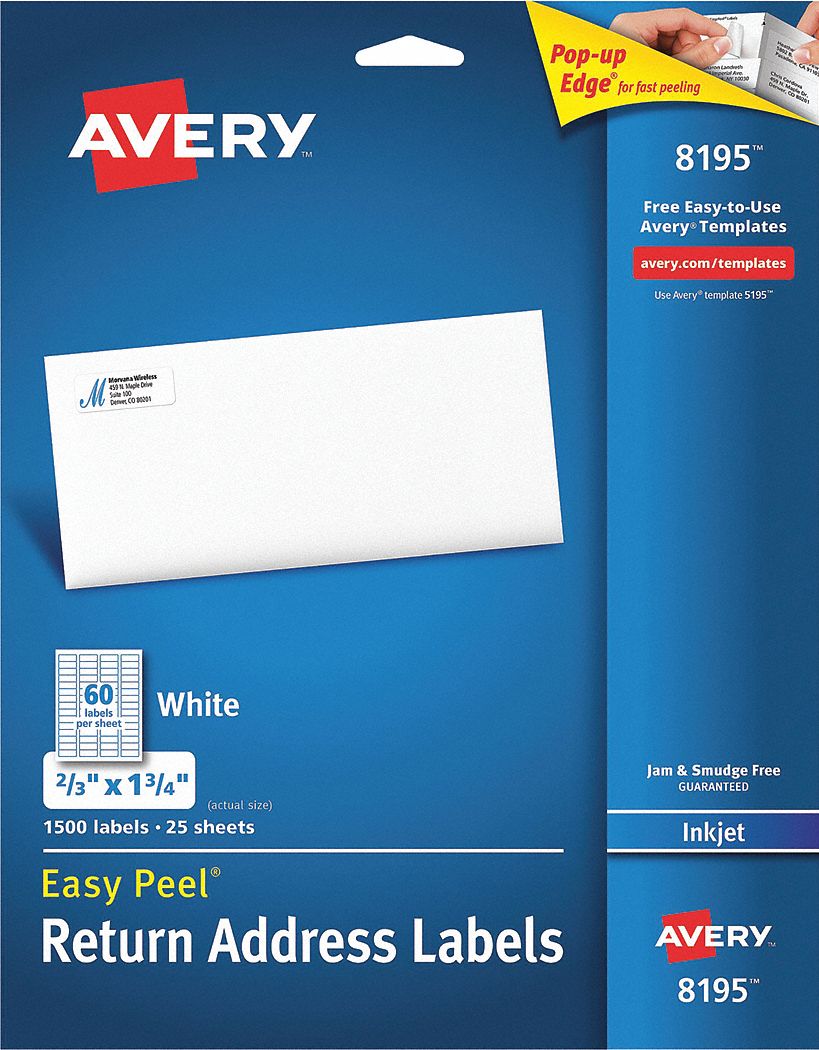 Avery 4X2 Label Template