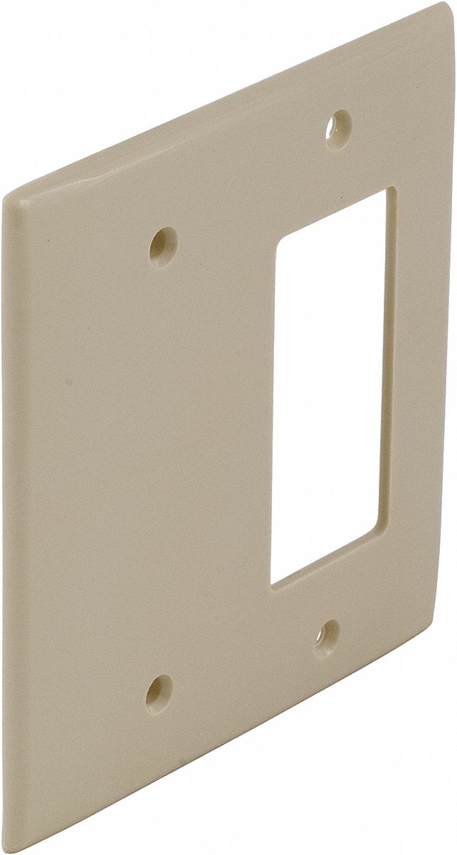 SQUARE D Toggle Switch/Blank Wall Plate 5NJT1SLSWP2DBI Grainger