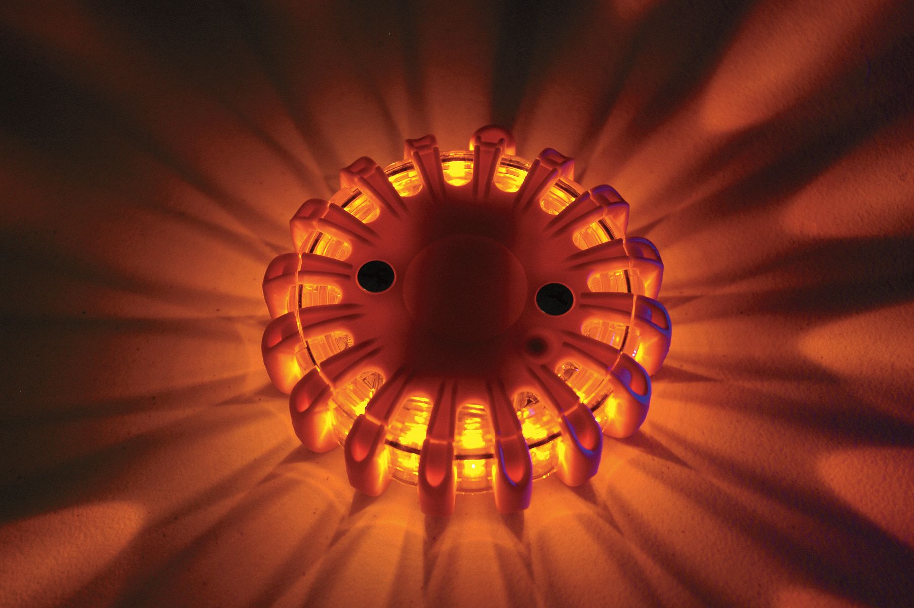 5NJU3 - D6163 LED Safety Flare LED Color Amber