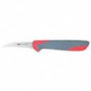 2 1/2 in Paring Knife, Gray/Red