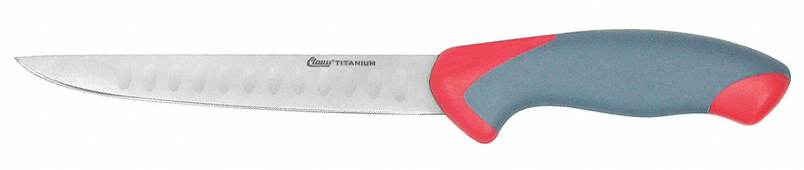 SLICING KNIFE,TITANIUM,6-1/2 IN,NSF