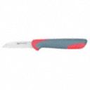 2 1/2 in Paring Knife, Gray/Red