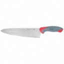 10 in Chef Knife Chef/Utility Knife, Gray/Red