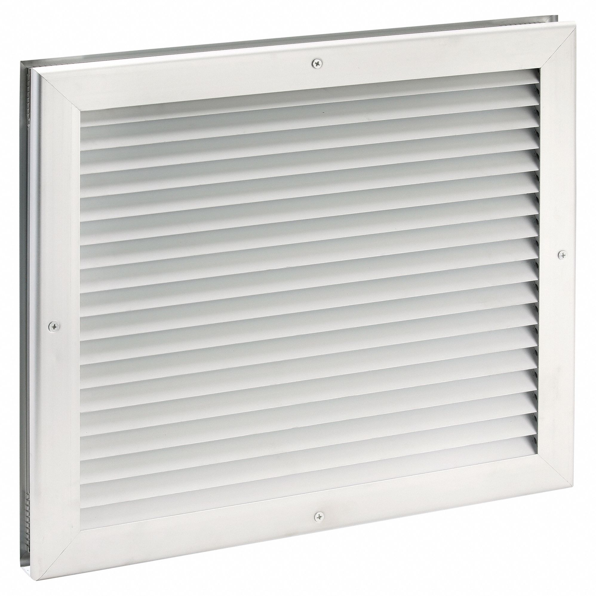 DOOR LOUVER,16-1/4 H,14-1/8 W,ALUMINUM