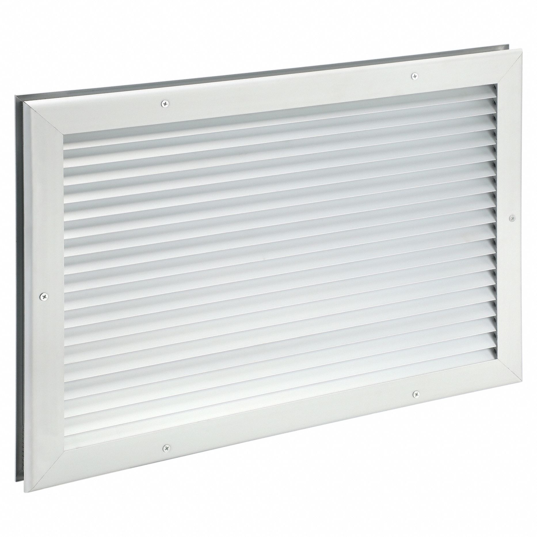 DOOR LOUVER,14-1/8 H,20-1/4 W,ALUMINUM