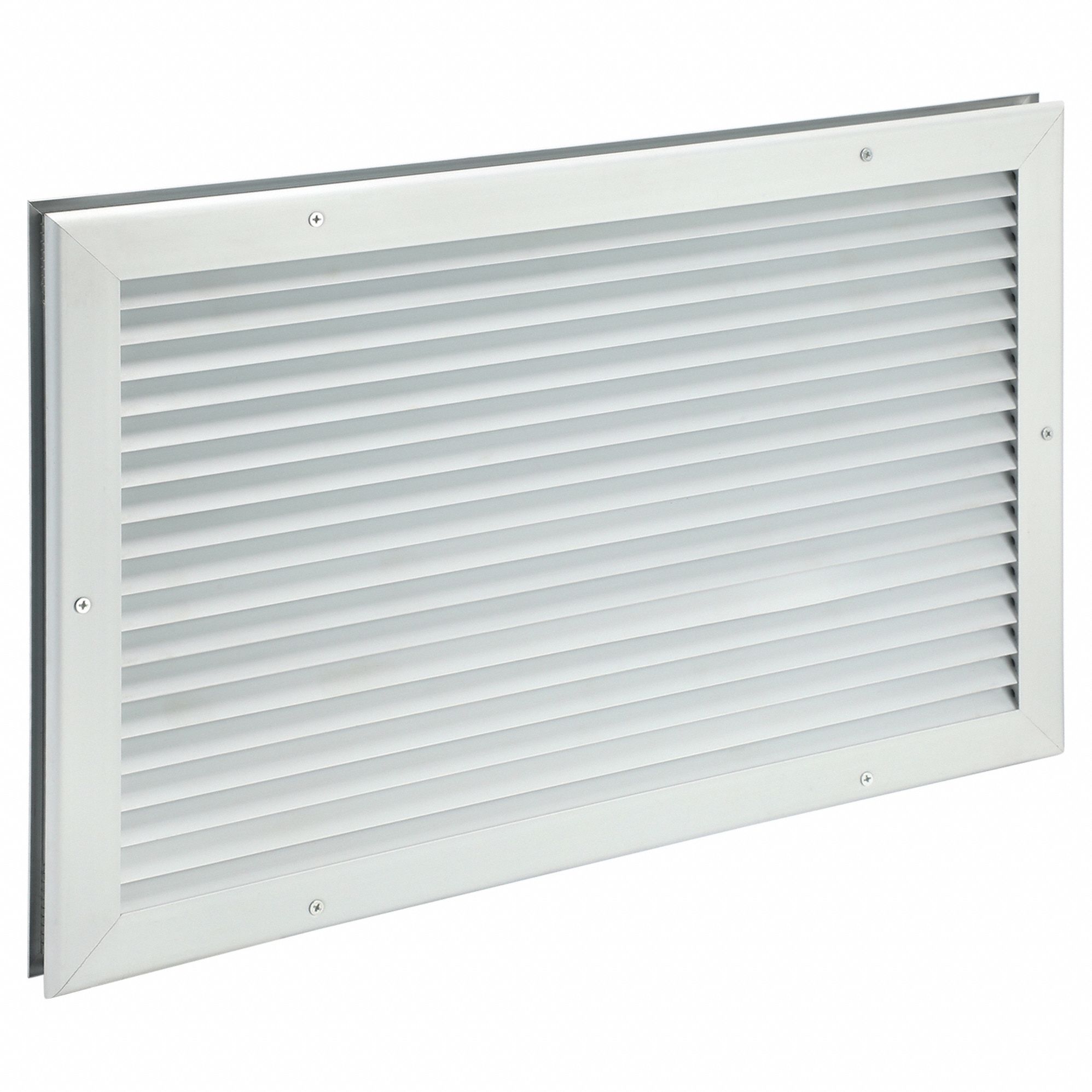 DOOR LOUVER,14-1/8 H,22-1/4 W,ALUMINUM