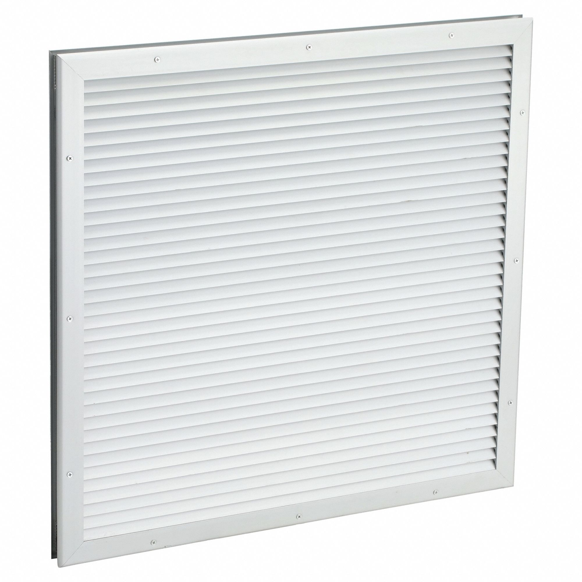 DOOR LOUVER,26-1/4 H,26-1/8 W,ALUMINUM