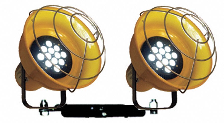 5NKR1 - Portable Floodlight 2 Lightheads LED 24W