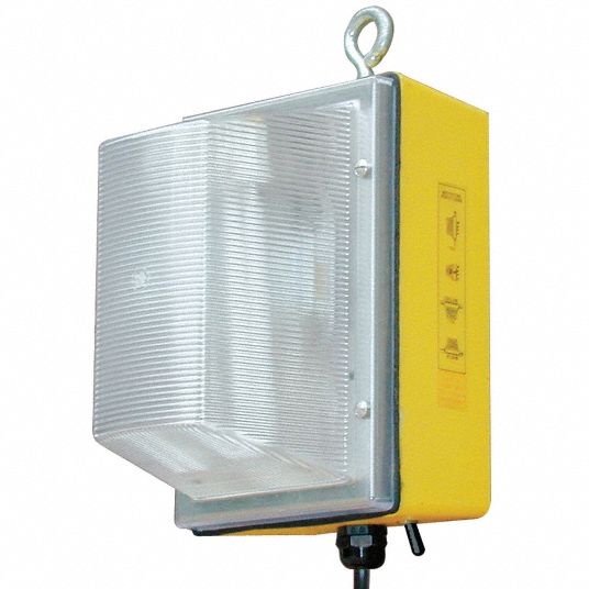 Temporary Job Site Light, Corded (AC), Lumens 6300, Number of