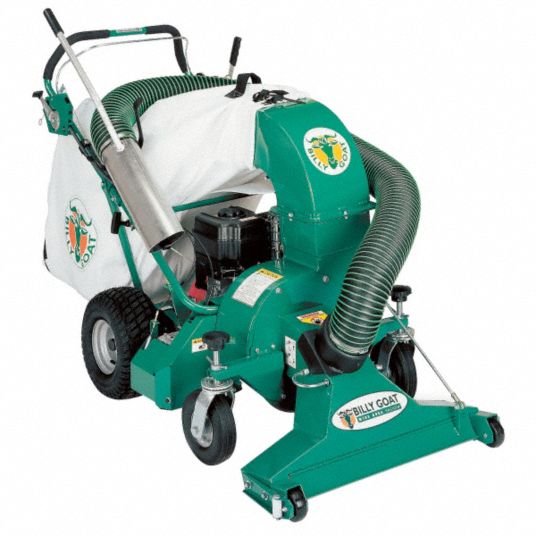 Outdoor Litter Vacuum, Drive Type: Self-Propelled, Bag Volume: 75 gal ...