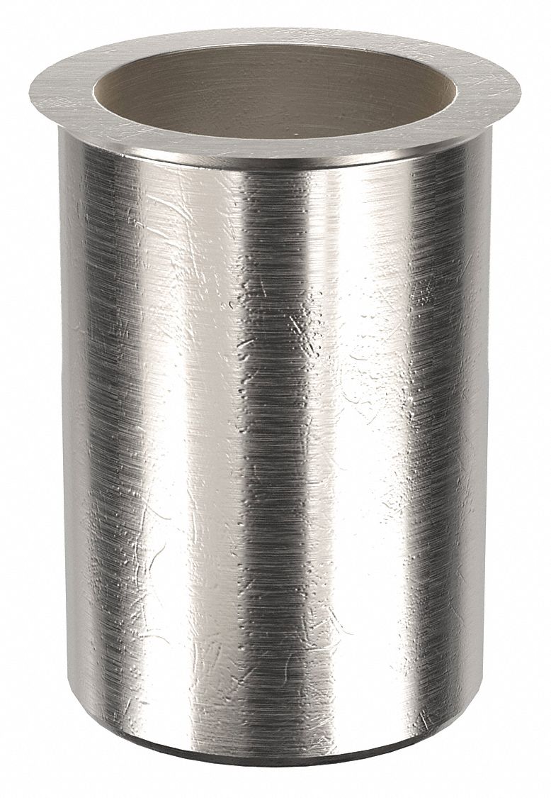 RIVET NUT, ⅜"-16 THREAD, 23/32 IN OVERALL L, ½ IN INSERT DIA, ALUMINUM, PLAIN FINISH, 25 PK
