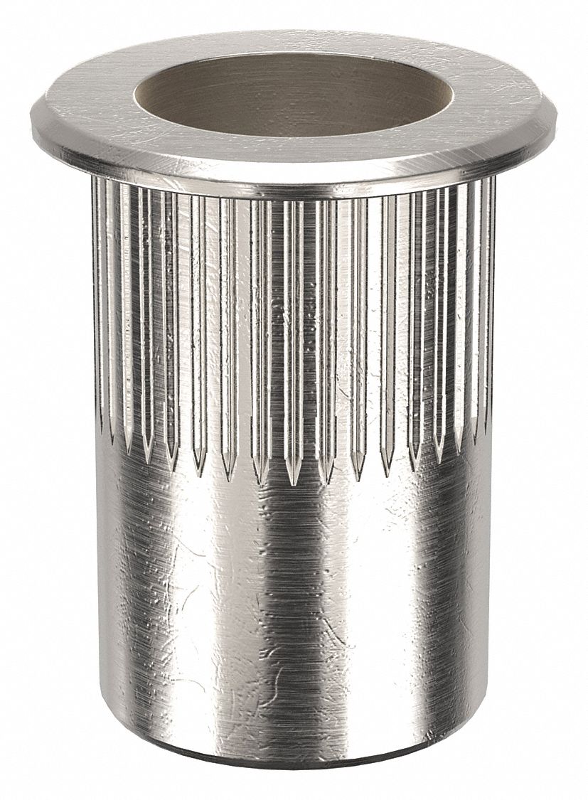 3/8"16 Thread Size, 13/16 in Overall Lg, Rivet Nut 5NNN3U69315.037.