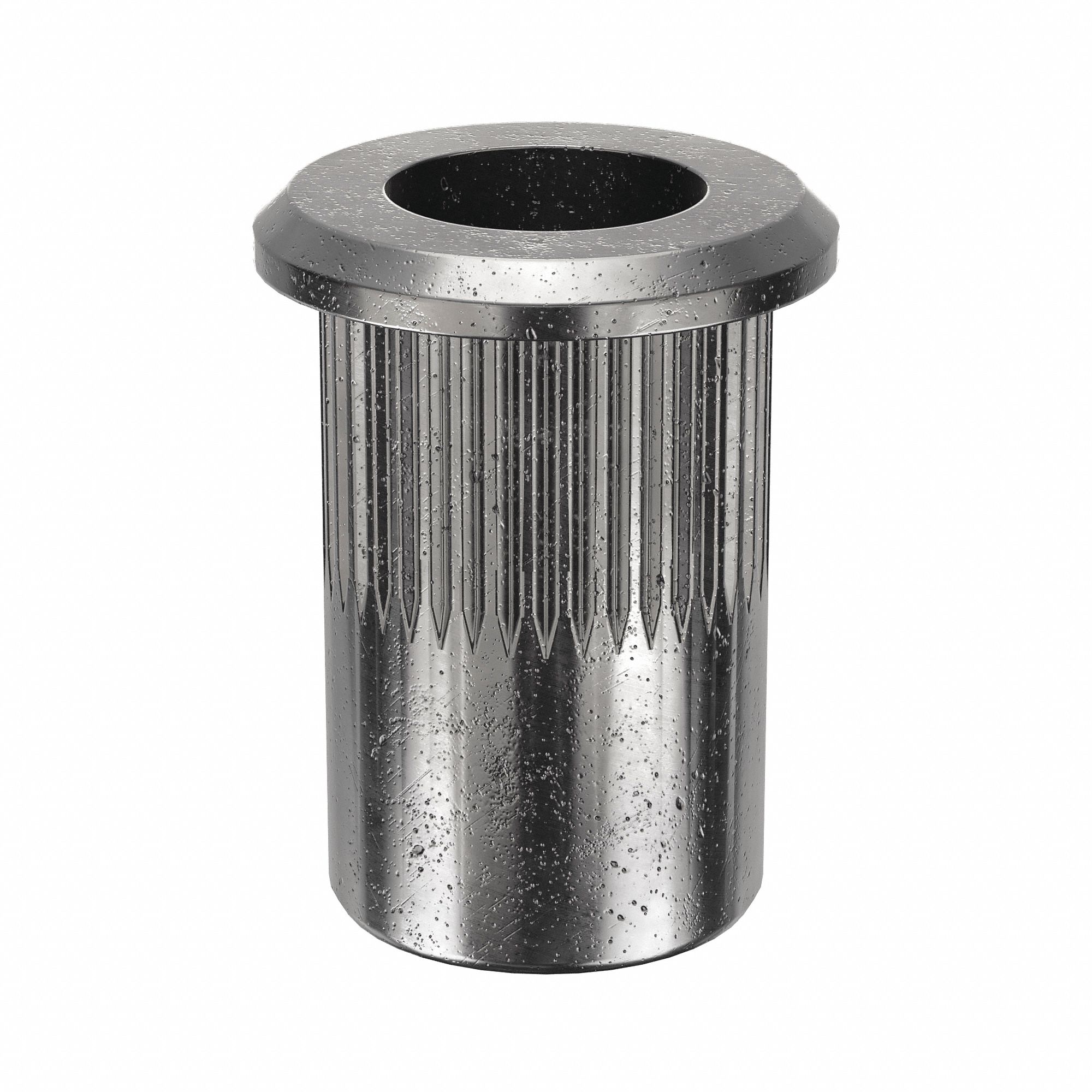 RIVET NUT,KNURLED,ZN,1/4-20X0.590,50/PK