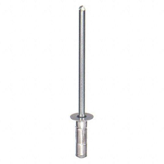 Blind Rivet, Blind Rivet Type Self Plugger, Drill Size #30, PK 500 ...