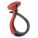 CABLE WRAPTOR, 3 IN MAX BUNDLE, STAINLESS STEEL, BLACK/RED, LARGE