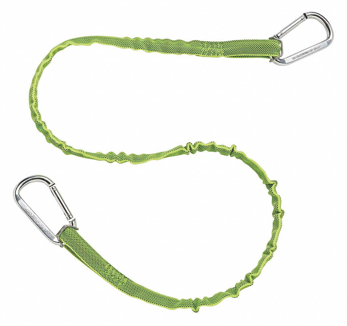 ERGODYNE Shock Absorbing Tool Lanyard: 10 lb Wt Capacity, Ergodyne Squids,  35 in to 42 in Max. Working Lg - 5NPP4|3110 - Grainger