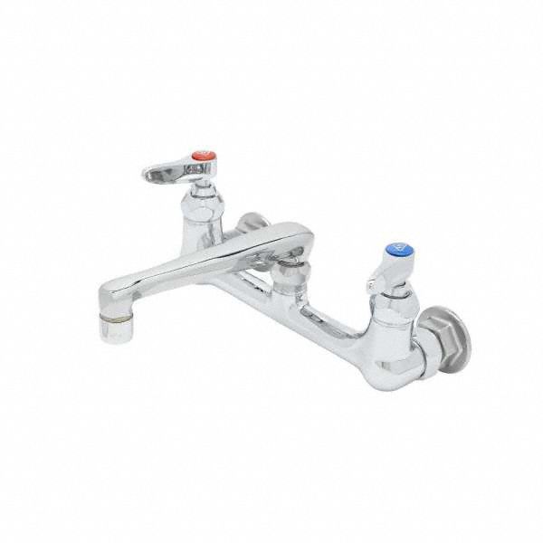 T&S, Chrome Finish, Low Arc Laundry Sink Faucet 5NRF1B023001