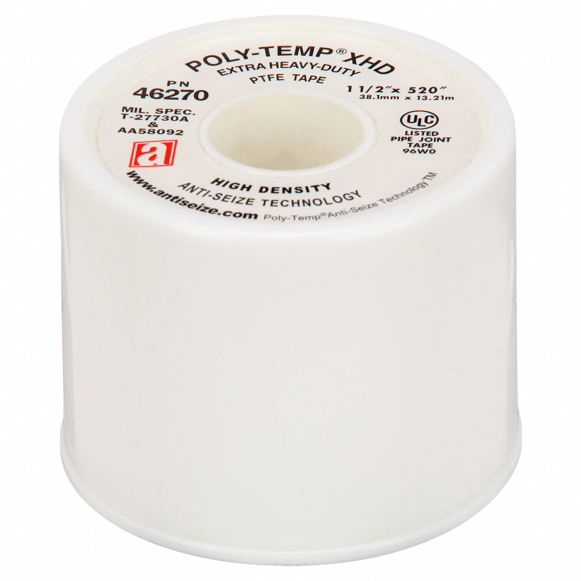 ANTISEIZE TECH., POLYTEMP® XHD, Extra HD, Thread Sealant Tape 5NTP8