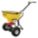 MANUAL WALK-BEHIND SPREADER, SNOW REMOVAL AND DE-ICING, 100 LB CAPACITY, STEEL, POLYETHYLENE