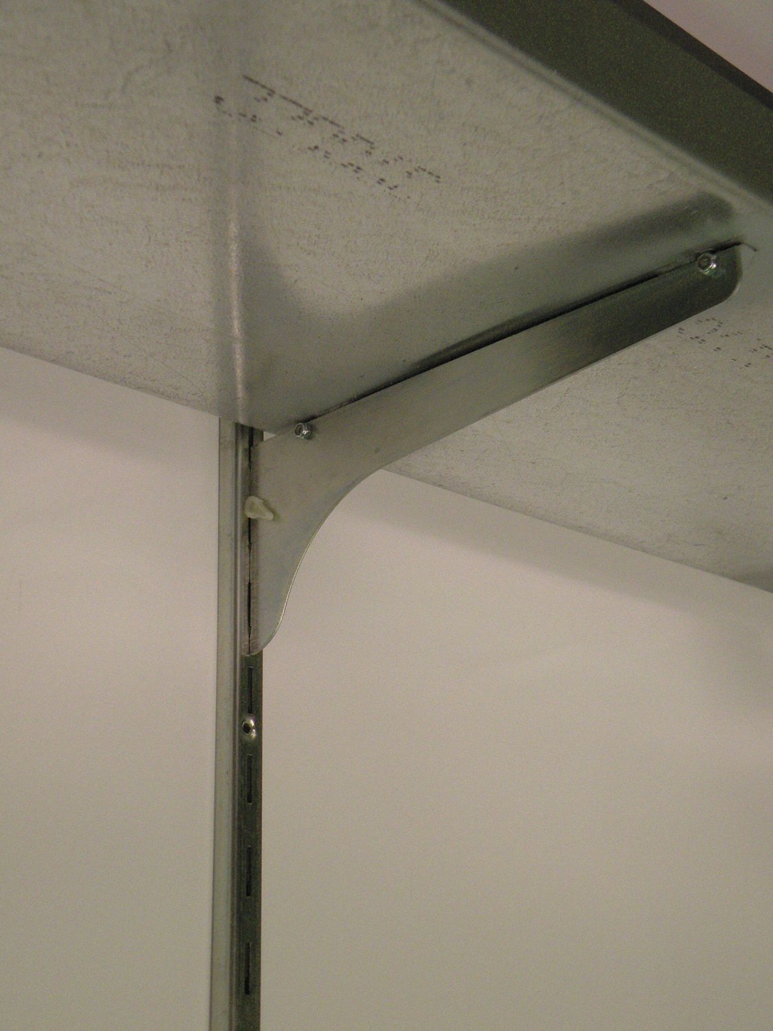 Safety Storage Locker Shelf Kit: Drum Locker, 10 to 14 Drum, 98 in x 14 in, Gray, Steel