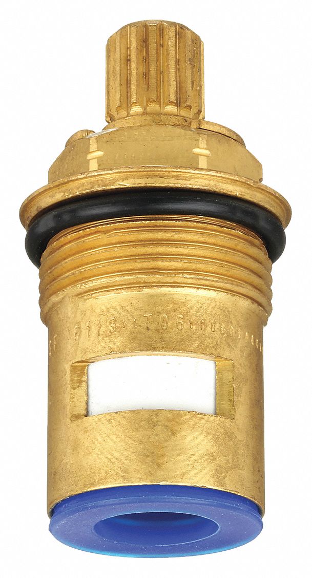 Cartridge: For Gerber Hardwater Faucets Series, Use with Cold Water, Brass, Nonplated