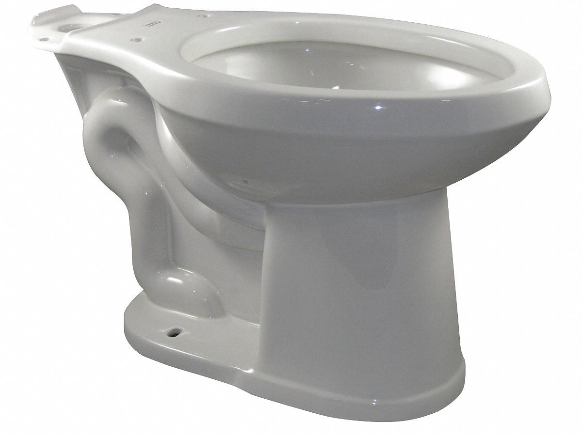 Toilet Bowl, 1.10/1.60 Gallons per Flush - Grainger