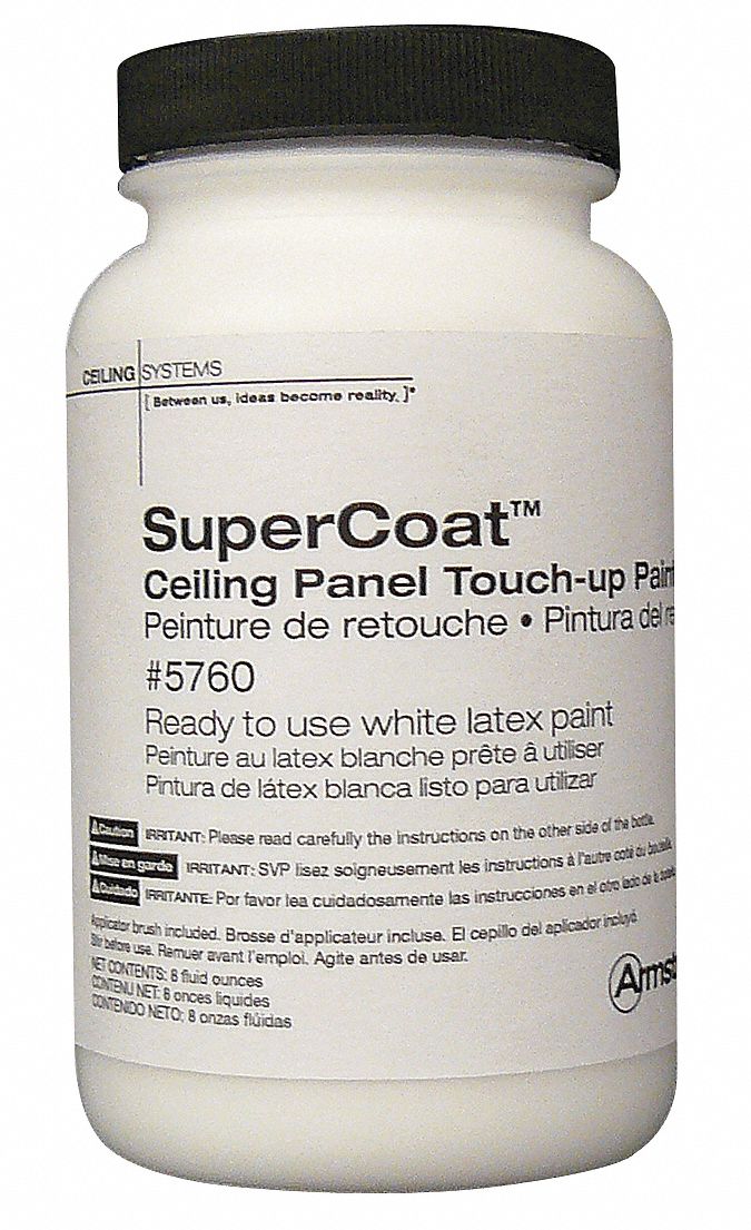 Ceiling Tile Touch Up Paint Latex White 8 Oz