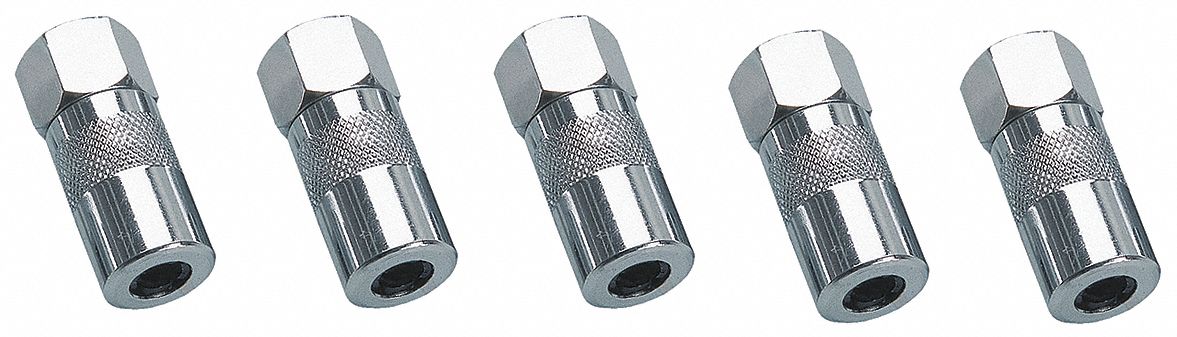 5NUE7 - 4-Jaw Hydraulic Coupler w/Ball Check PK5