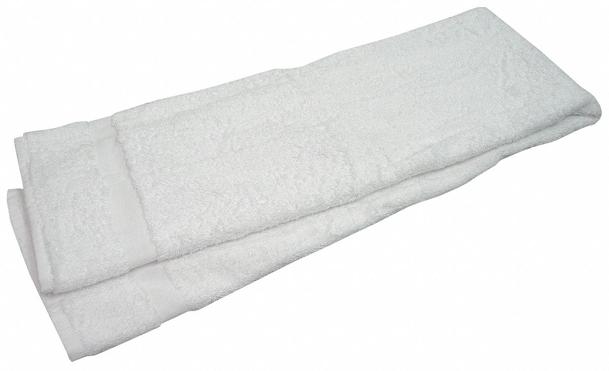 BATH TOWEL,24X50 IN.,WHITE,PK12