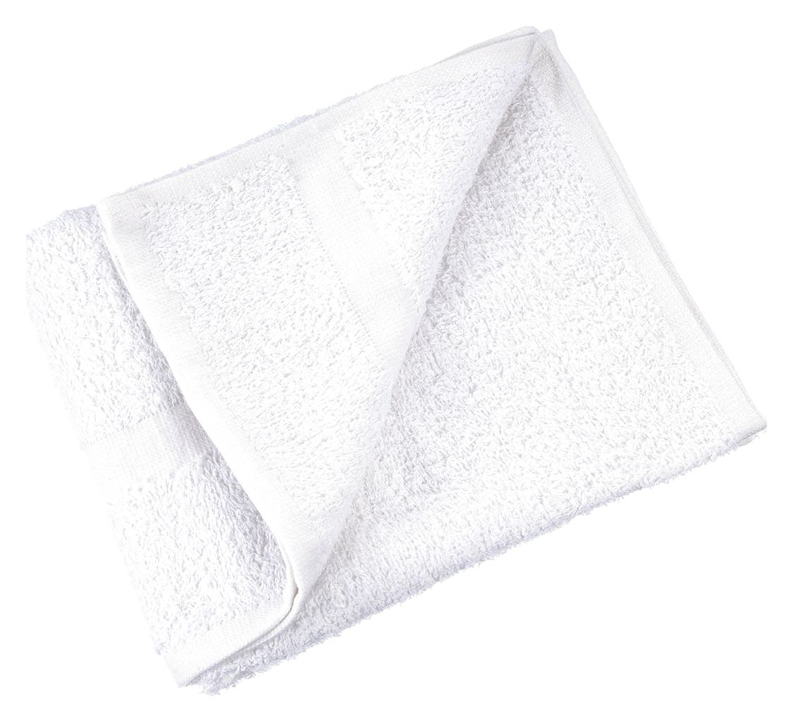 HAND TOWEL, 16X27 IN., WHITE, PK 12