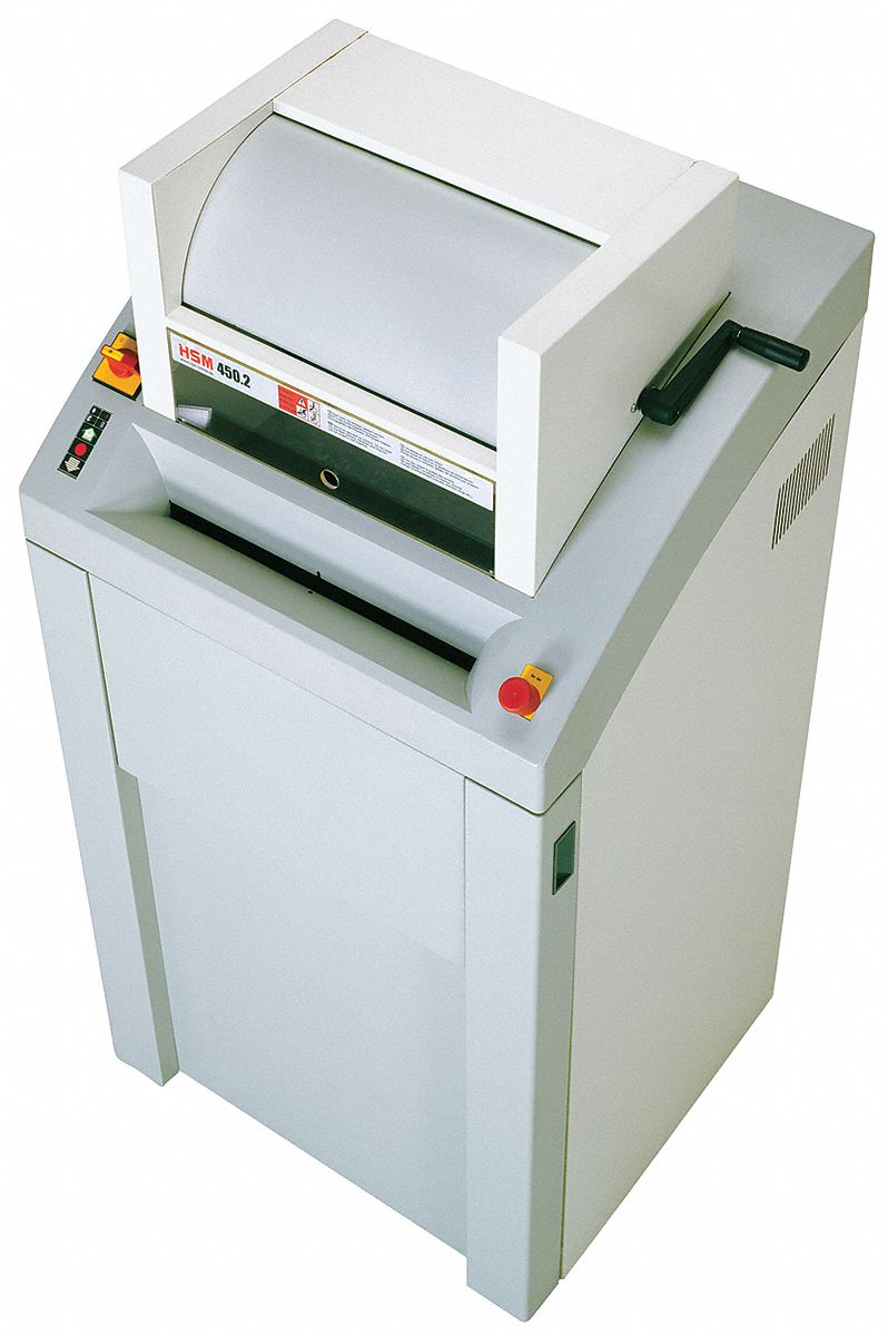 Paper Shredder: CDs/Credit Cards/Disks/Paper/Paper Clips/Staples, 85 Sheets, 43 fpm Shredding Speed
