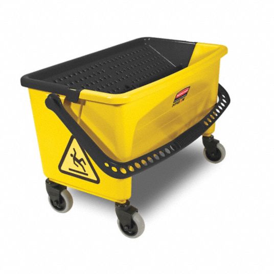 Rubbermaid Commercial Products Wheeled Mop Bucket at