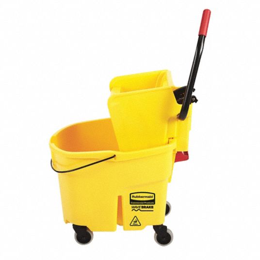 Farag Janitorial Small Mop Bucket with Wringer 5.2 Gallon AF08068